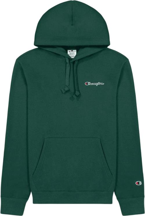 Champion Hooded Sweatshirt Mand Green Hoodies Str S - Bomuld hos Magasin