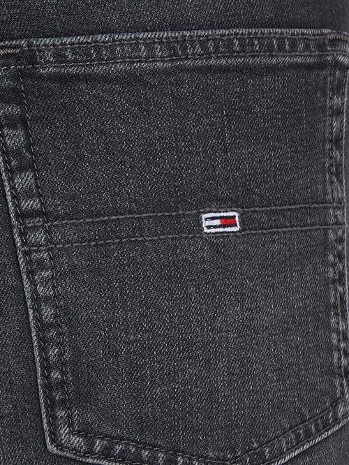 Tommy Hilfiger Izzie HGH SL ANK Ch5188 Kvinde Denim Black Jeans Str 28/32 - Denim hos Magasin