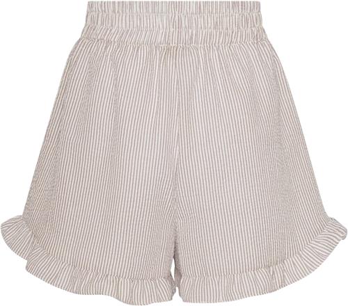 A-VIEW Sonja Shorts Kvinde Sand/white Casual Shorts Str 38 - hos Magasin