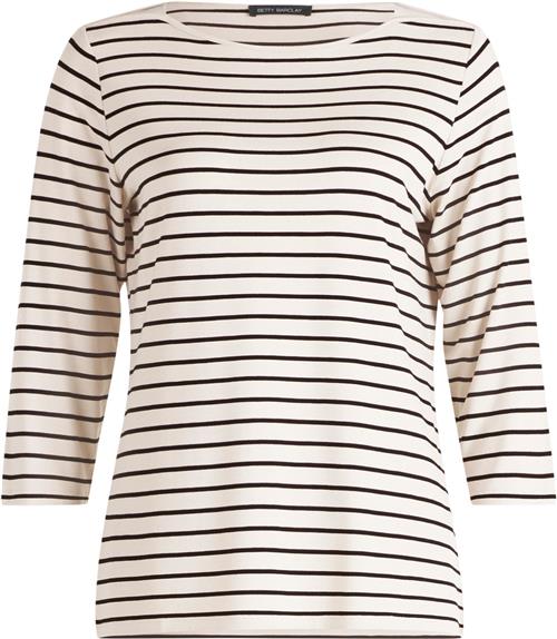 Betty Barclay Shirt Kurz 3/4 Ar Kvinde Sand Langærmede T-shirts Str 42 - hos Magasin