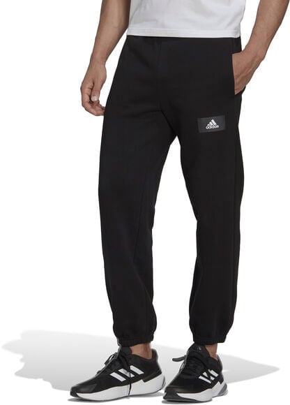 adidas Essentials Feelvivid Cotton Fleece aight Leg Joggingbukser XL - Træningsbukser Bomuld hos Magasin