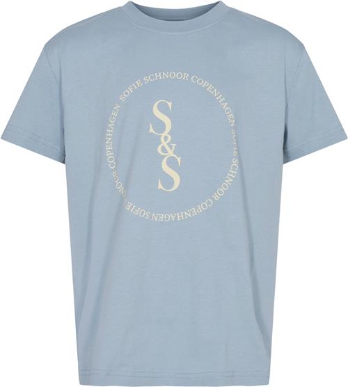 Sofie Schnoor Tshirt Str 10 år / 140 cm - Light Blue Kortærmede T-shirts hos Magasin