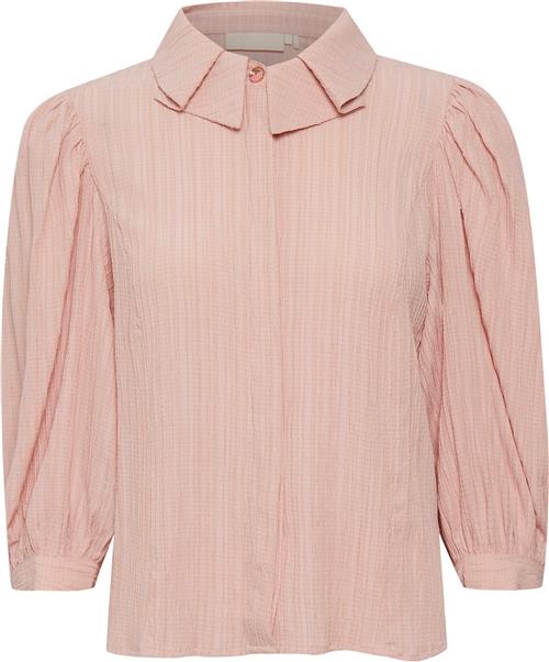 Se Karen by Simonsen Frostykb Blouse Kvinde Rose Dust Langærmede Bluser Regular Fit Str 46 - hos Magasin ved Magasin