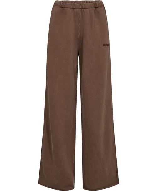 ROTATE Birger Christensen MID Waist Sweatpants Kvinde Mustang Bukser Med Brede Ben Str M - hos Magasin