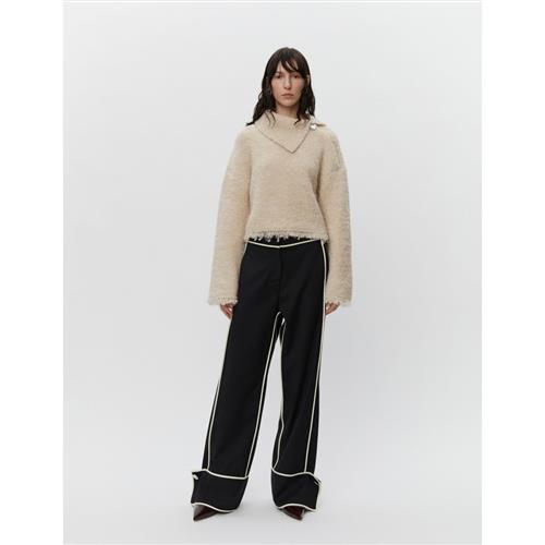 DAY Birger et Mikkelsen Gillian Luxe Boucle Kvinde Vanilla Ice Sweaters Str S - hos Magasin