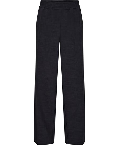 HERSKIND Pinky Pants Kvinde Navy Grey Bukser Med Lige Ben Str 38 - Polyester hos Magasin