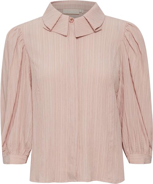 Se Karen by Simonsen Frostykb Blouse Kvinde Rose Dust Langærmede Bluser Regular Fit Str 40 - hos Magasin ved Magasin