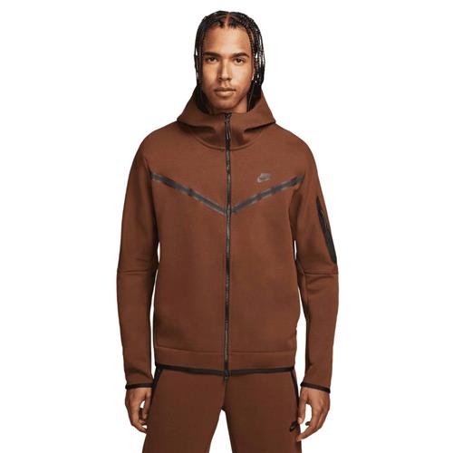 Se Nike Sportswear Tech Fleece Mand Cacao Wow/black Fleece Str L - Bomuld hos Magasin ved Magasin