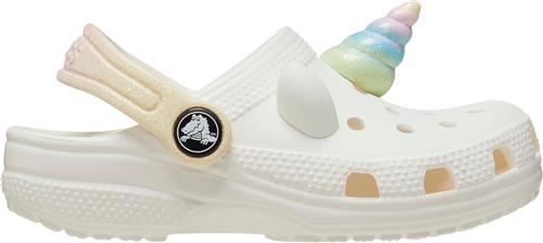 Se Crocs Classic IAM Rainbow Unicorncgt Chk Chalk Sandaler Str 27/28 - hos Magasin ved Magasin