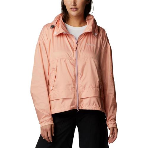 Columbia Paracutie Windbreaker Kvinde Pink Dawn Overgangsjakker Str L - Nylon hos Magasin