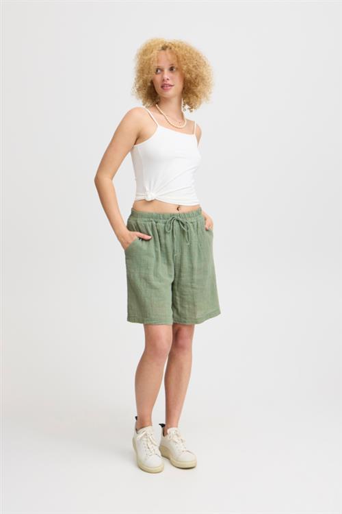 Sorbet Sbalexa Solid Shorts Kvinde Sea Spray Bermudashorts Str M - hos Magasin