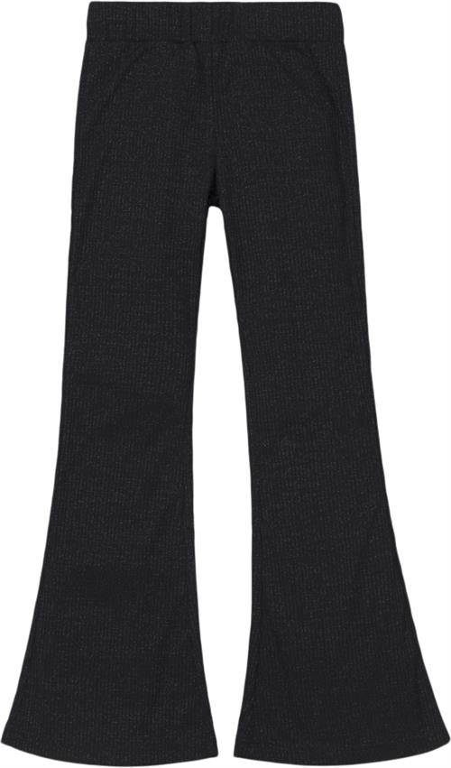 Se The New Tningeborg Flared Pants Str 146-152 cm/11-12 år - Black Beauty Bukser Polyester hos Magasin ved Magasin