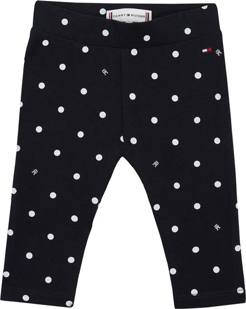 Tommy Hilfiger Baby Monotype Leggings Str 6 mdr / 68 cm - Desert Sky Bukser hos Magasin