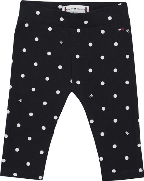 Tommy Hilfiger Baby Monotype Leggings Str 9 mdr / 74 cm - Desert Sky Bukser hos Magasin