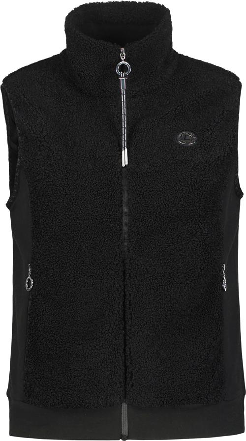 Luhta Midlayer Vest Kvinde Sort Veste Str m - hos Magasin