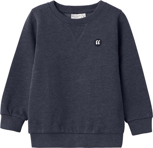 Name It Nmmvimo LS Sweat BRU Noos Str 104 - Blå Sweatshirts hos Magasin