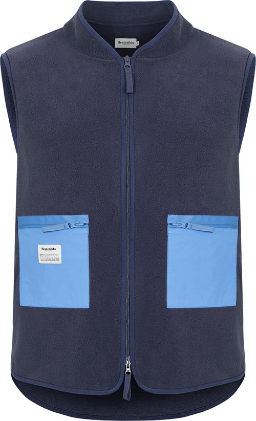 Resteröds Fleece Vest Plain Mand 60 Veste Str L - hos Magasin