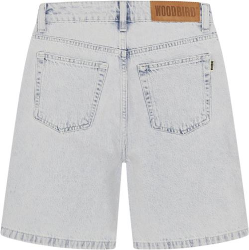 Woodbird Wbmaggie Fair Shorts Kvinde Washed Blue Denim Shorts Str 30 - hos Magasin