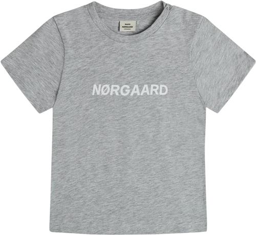 Mads Nørgaard - Copenhagen Single Favorite Taurus Str 2-4 mdr / 62 cm - Grå Kortærmede T-shirts Bomuld hos Magasin