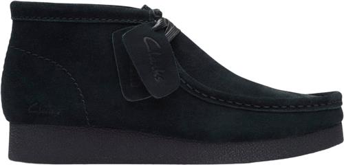 Se Clarks Originals Wallabeeevobt D Kvinde Black Sde Snøresko Str 41 - hos Magasin ved Magasin