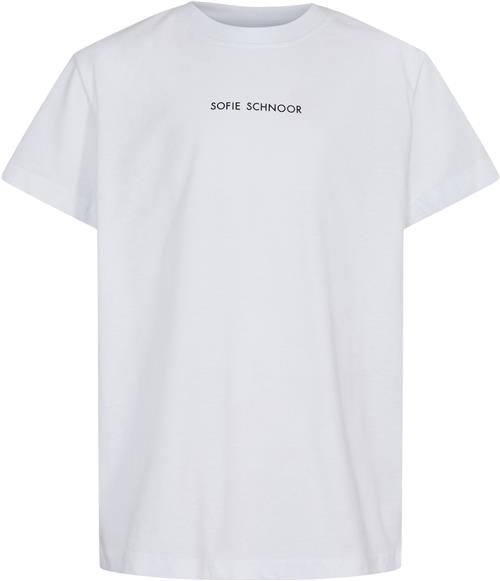 Se Sofie Schnoor Tshirt Str 14 år / 164 cm - Hvid Kortærmede T-shirts hos Magasin ved Magasin