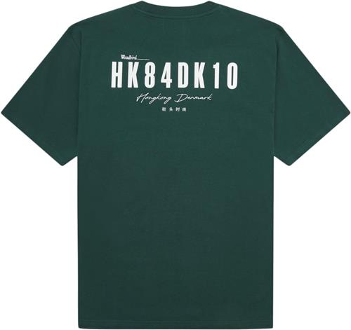 Woodbird Wbbaine 8410 Tee Mand Sports Green Kortærmede T-shirts Str XL - hos Magasin