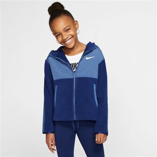 Se Nike Therma Full Zip Haettetroje 137-147 / M - Sweatshirts & Hættetrøjer Polyester hos Magasin ved Magasin