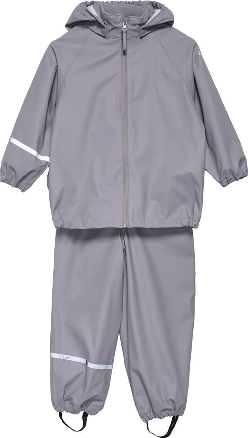 Se CeLaVi Basic Rainwear set PU Str 110 - Gull Regntøj hos Magasin ved Magasin