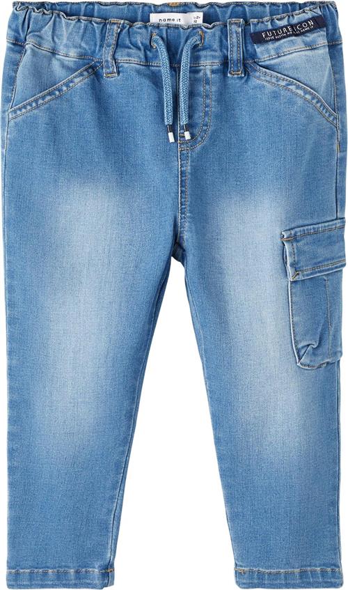 Name It Nmmben Tapered Jeans 1721ml Str 98 - Blå Jeans hos Magasin