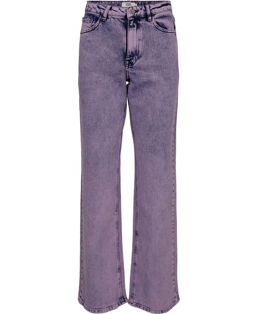 Magasin du Nord Collection Magasin Angel 2O Kvinde Dewberry Acid Dye Straight Jeans Str L Bomuld