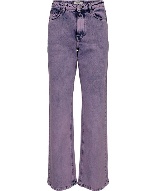 Magasin du Nord Collection Magasin Angel 2O Kvinde Dewberry Acid Dye Straight Jeans Str XL Bomuld