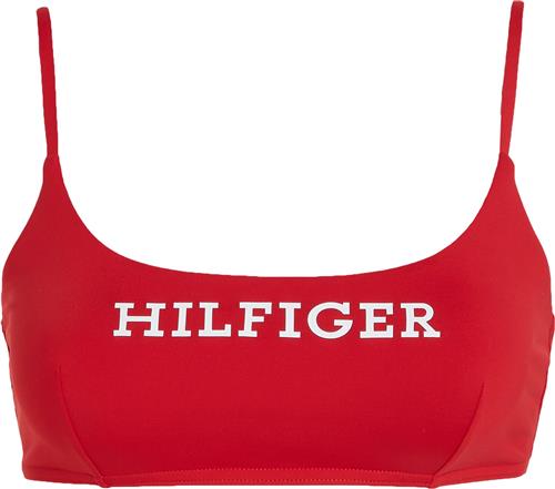 Se Tommy Hilfiger Bralette Kvinde Primary Red Toppe Str L - hos Magasin ved Magasin