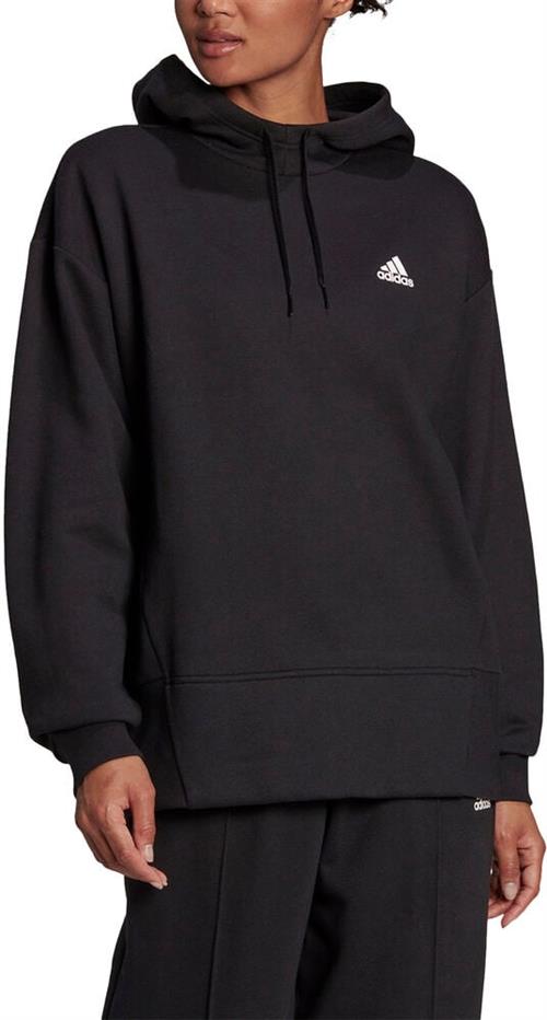 adidas Essentials Studio Fleece Hættetrøje XL - Hættetrøjer & Sweatshirts Bomuld hos Magasin