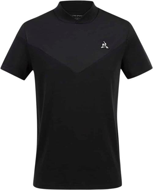 Le Coq Sportif Tech TEE SS N°1 M Black Mand Ingen Kortærmede T-shirts Str S - Bomuld hos Magasin