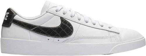 Nike Blazer LOW W Kvinde White/black Sneakers Str 38 - Læder hos Magasin