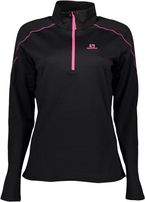 Se Salomon ike Mid Halfzip S - Trøjer & Sweatshirts Polyester hos Magasin ved Magasin