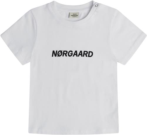 Se Mads Nørgaard - Copenhagen Single Favorite Taurus Str 6-9 mdr / 74 cm - Hvid Kortærmede T-shirts Bomuld hos Magasin ved Magasin