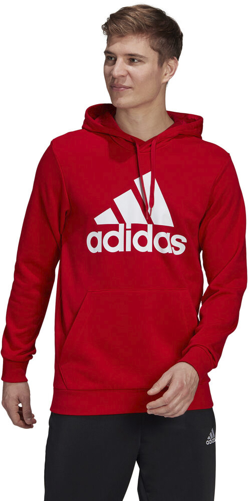 adidas Essentials Big Logo Hættetrøje L - Hættetrøjer Bomuld hos Magasin