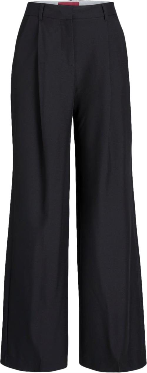 JJXX Jxellis Wide HW Pant PNT Kvinde Sort Bukser Med Brede Ben Str "XS/""32" - hos Magasin