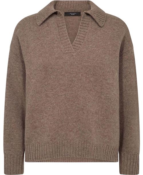 Weekend Max Mara Agre Kvinde Grå Sweaters Str L - hos Magasin