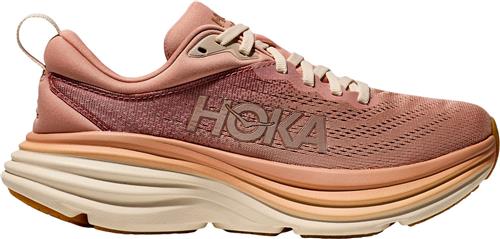 Se HOKA Bondi 8 Kvinde Sandstone / Cream Sneakers Str 38 - hos Magasin ved Magasin