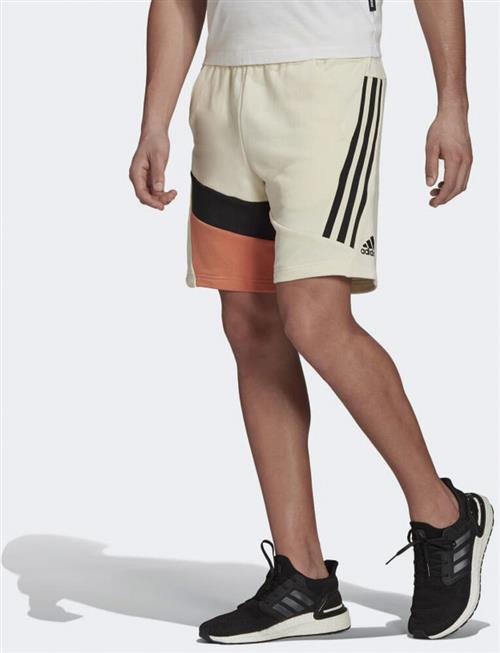 adidas Adidas Sportswear 3ipes Tape Summer Shorts L - Træningsshorts Bomuld hos Magasin