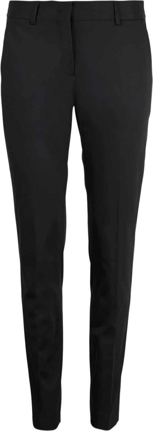 PBO Beck Long Pants Kvinde Black Bukser Med Smalle Ben Regular Fit Str 46 - hos Magasin