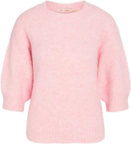 Rue de Femme ¤ Jaya Knit RdF ¤ Kvinde Rosewater Kortærmet Strik Str L - hos Magasin