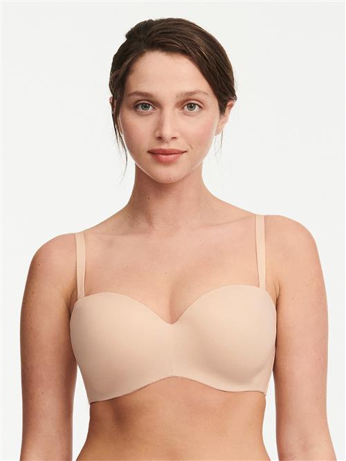 Chantelle Norah Bandeau Tshirt bra Stropløse Bh'er Str B 85 - hos Magasin