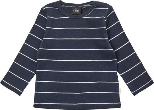 Sofie Schnoor Tshirt Long-sleeve Str 3 år / 98 cm - Dark Blue Langærmede T-shirts hos Magasin