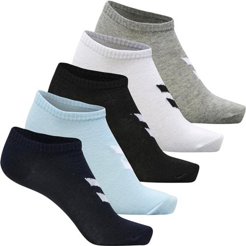 Se Hummel Hmlmatch ME Sock 5pack Str 24_27 - Blå Strømper hos Magasin ved Magasin