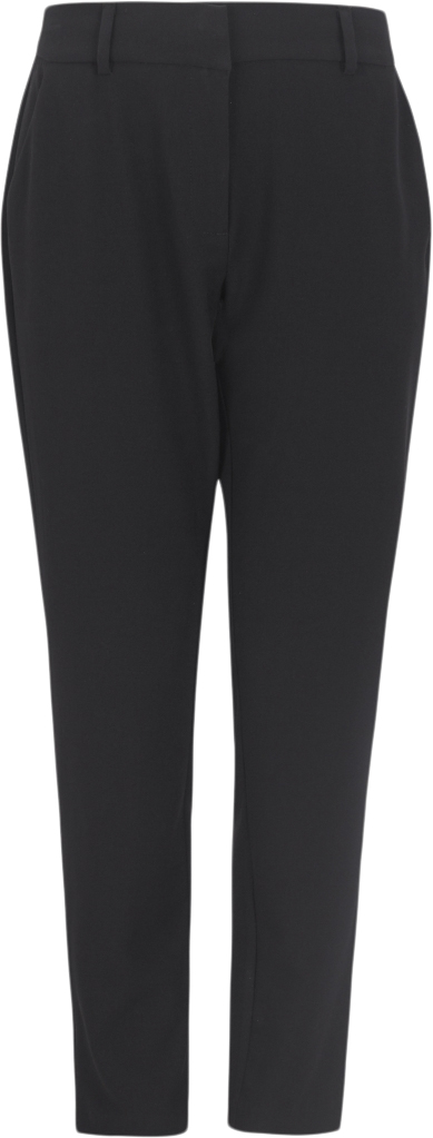 Soft Rebels Srvilja Midwaist Pant Kvinde Black Bukser Med Lige Ben Regular Fit Str S - hos Magasin