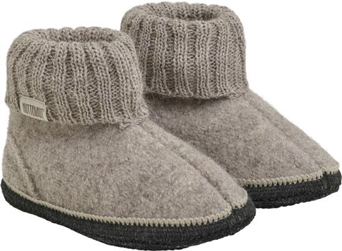 Se Huttelihut Slippers Wool Camel Melange Hjemmesko Str 32 - Uld hos Magasin ved Magasin