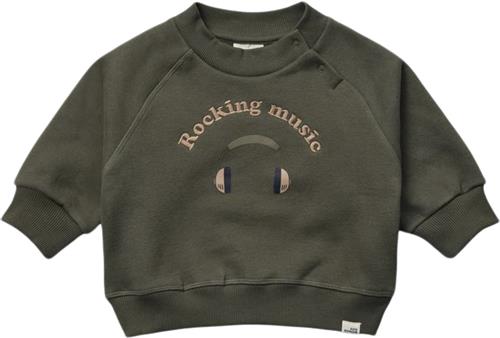 Se Sofie Schnoor Sweatshirt Str 3 år / 98 cm - Forest Green Sweatshirts hos Magasin ved Magasin